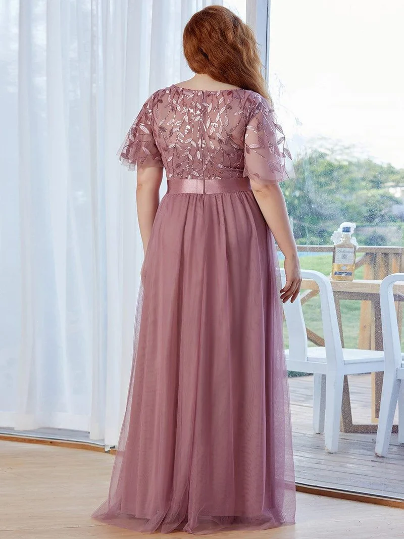 Meilleurs Choix de Robes de Demoiselle d'Honneur à Motif d'Orchidées Violettes