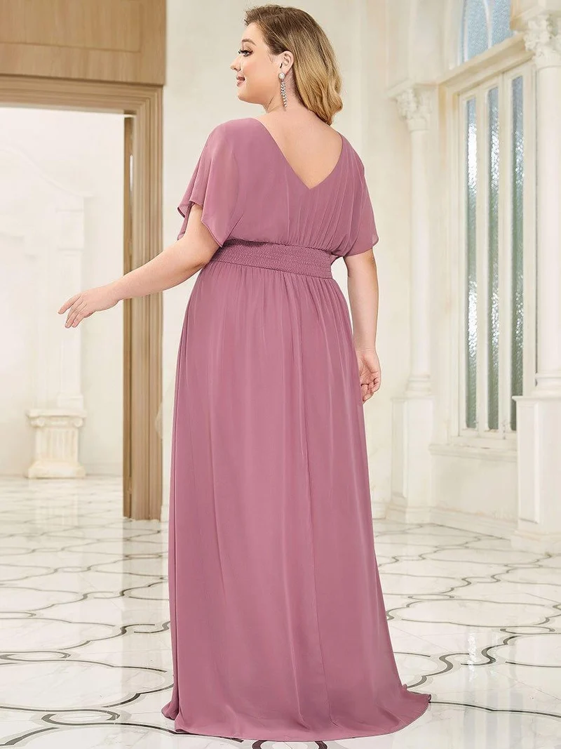 Meilleurs Choix de Robes de Demoiselle d'Honneur à Motif d'Orchidées Violettes