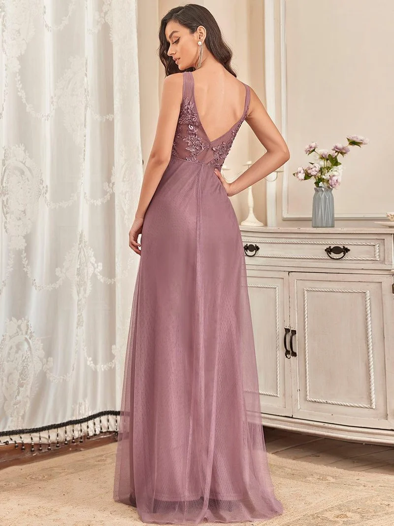 Meilleurs Choix de Robes de Demoiselle d'Honneur à Motif d'Orchidées Violettes