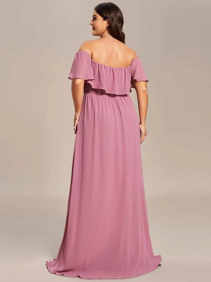 Meilleurs Choix de Robes de Demoiselle d'Honneur à Motif d'Orchidées Violettes