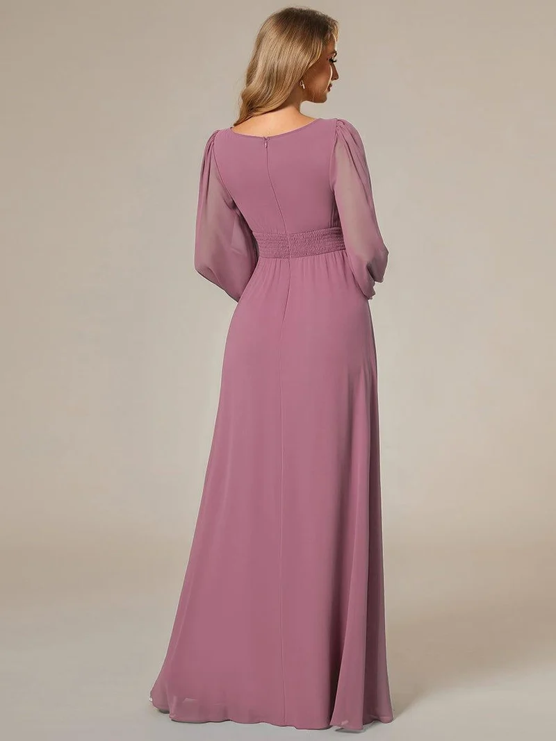 Meilleurs Choix de Robes de Demoiselle d'Honneur à Motif d'Orchidées Violettes