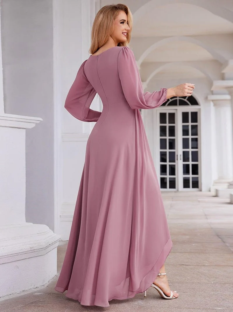 Meilleurs Choix de Robes de Demoiselle d'Honneur à Motif d'Orchidées Violettes