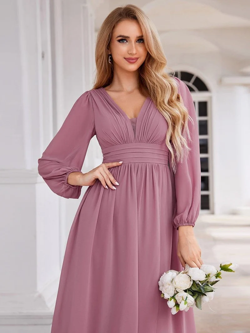 Meilleurs Choix de Robes de Demoiselle d'Honneur à Motif d'Orchidées Violettes