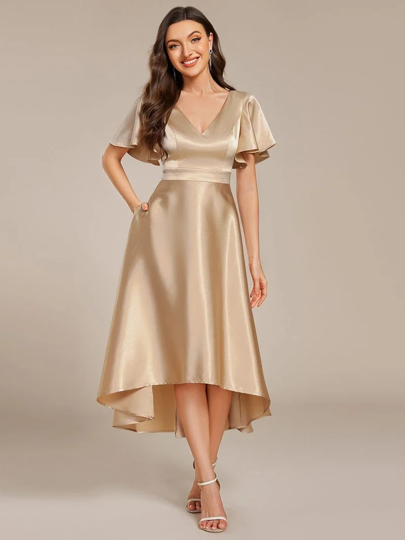 Meilleurs Choix de Robes de Demoiselle d'Honneur Champagne