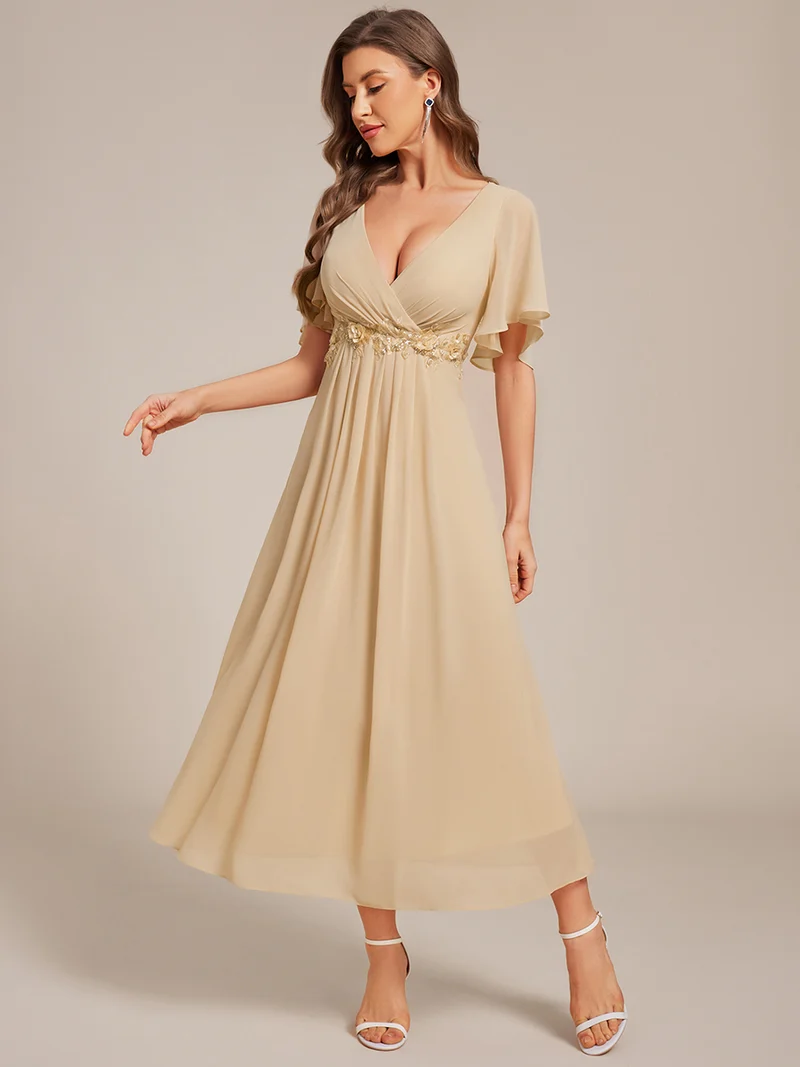Meilleurs Choix de Robes de Demoiselle d'Honneur Champagne