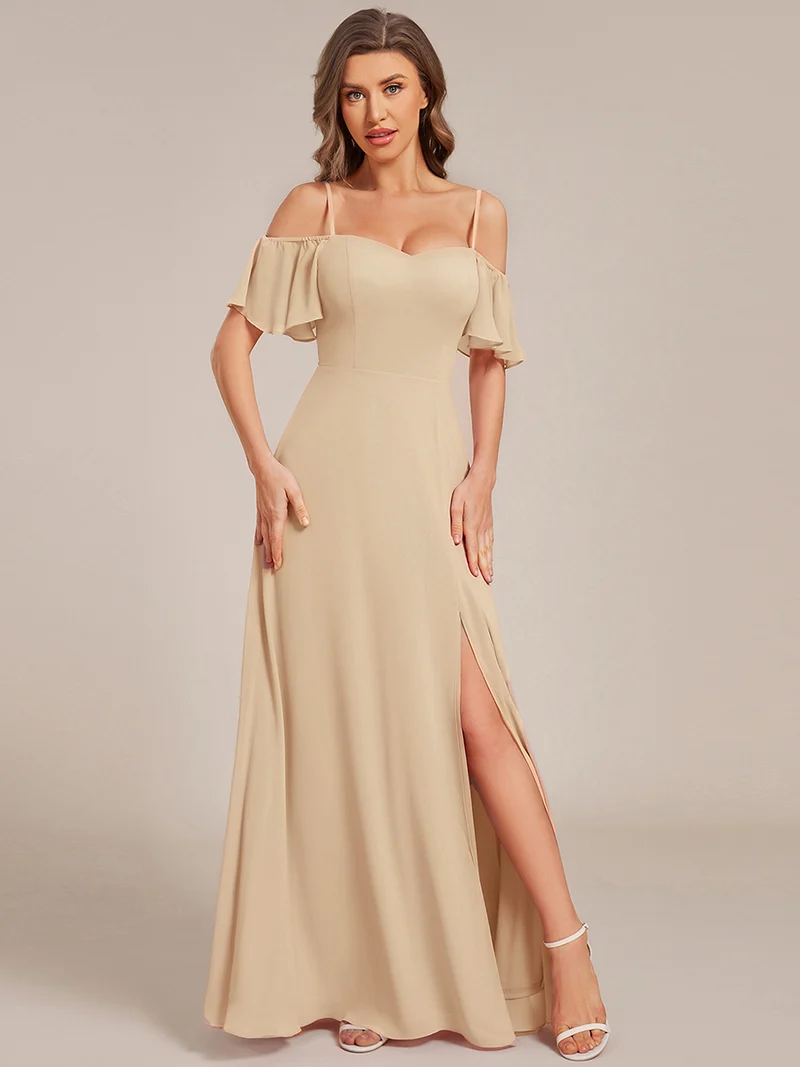 Meilleurs Choix de Robes de Demoiselle d'Honneur Champagne