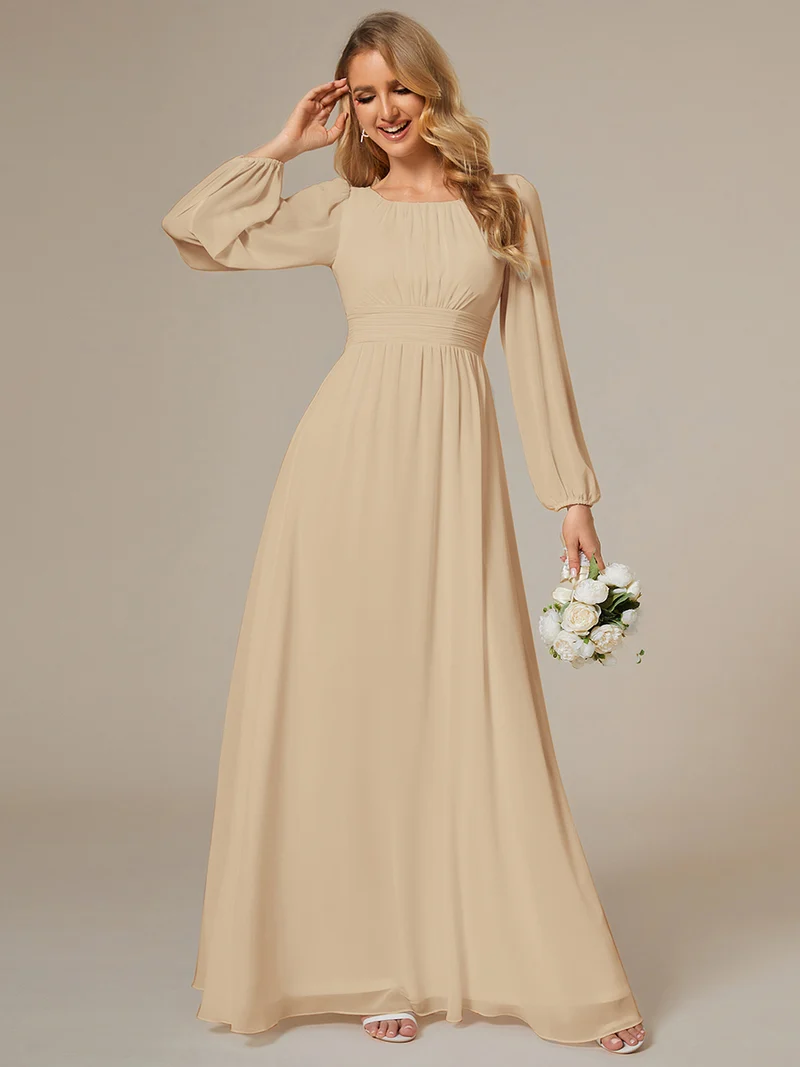 Meilleurs Choix de Robes de Demoiselle d'Honneur Champagne