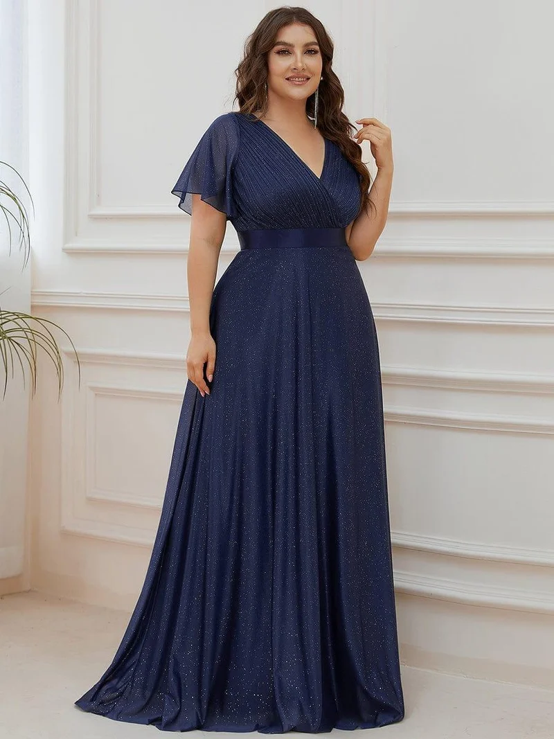 Meilleurs Choix de Robes de Demoiselle d'Honneur Bleu Marine