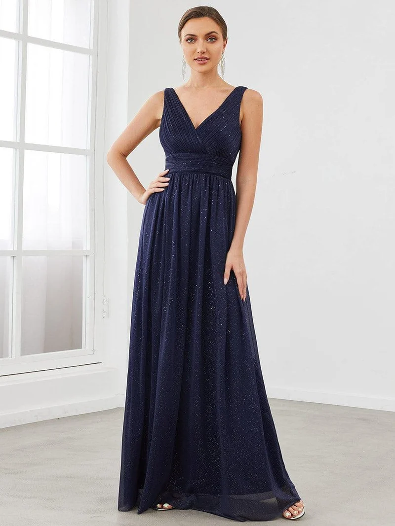 Meilleurs Choix de Robes de Demoiselle d'Honneur Bleu Marine