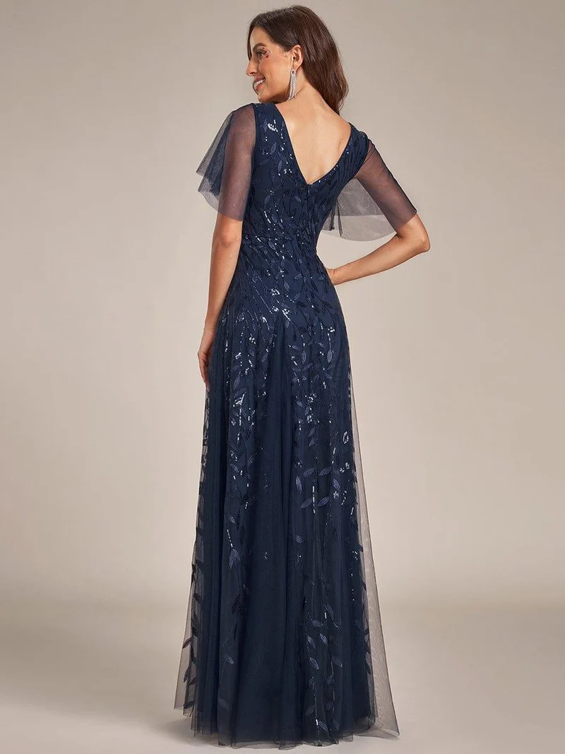 Meilleurs Choix de Robes de Demoiselle d'Honneur Bleu Marine