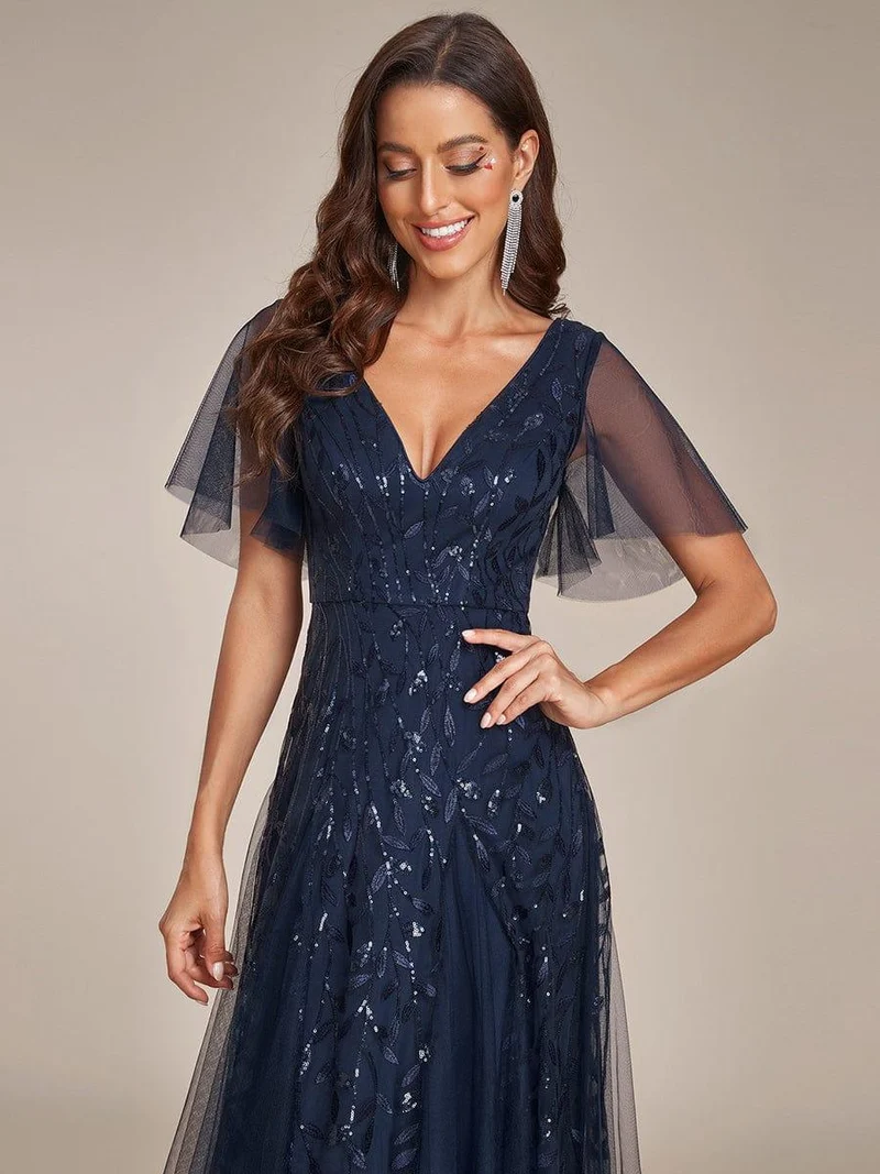 Meilleurs Choix de Robes de Demoiselle d'Honneur Bleu Marine