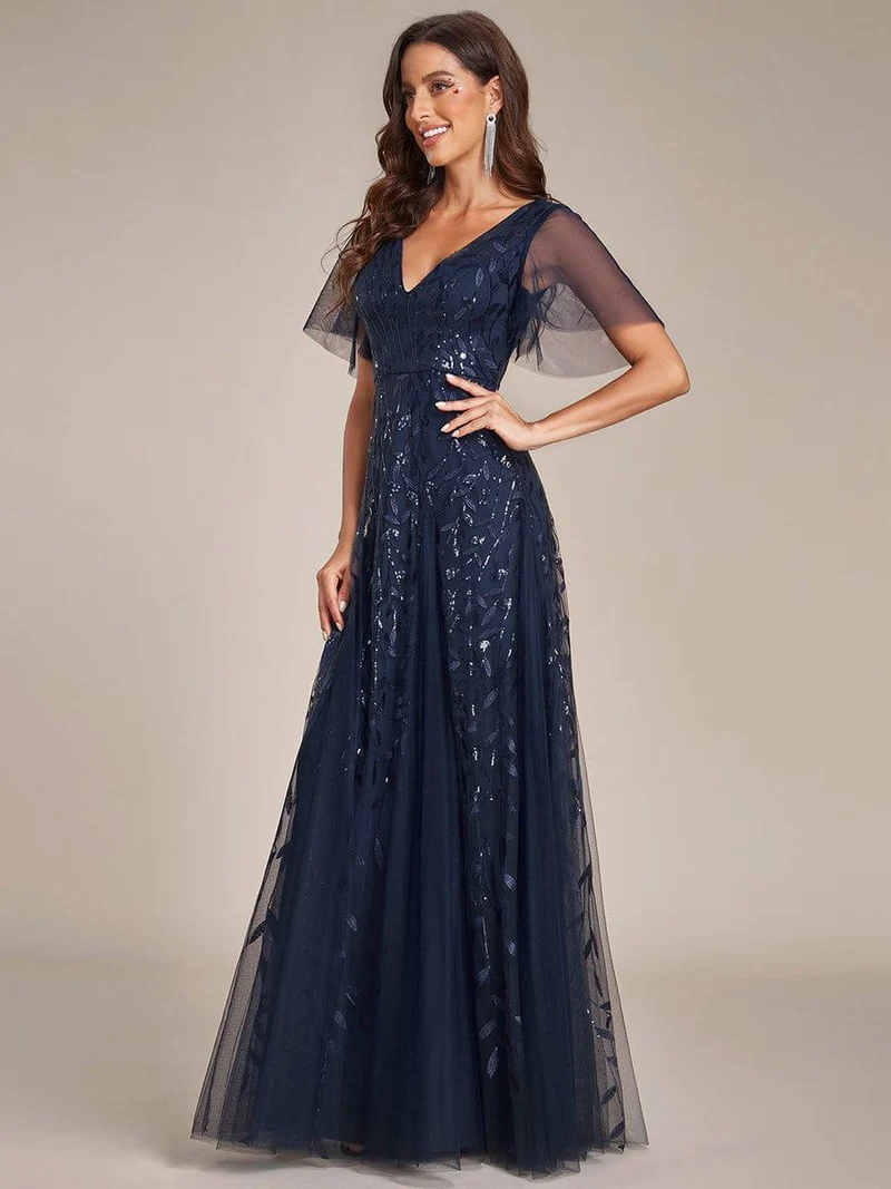 Meilleurs Choix de Robes de Demoiselle d'Honneur Bleu Marine