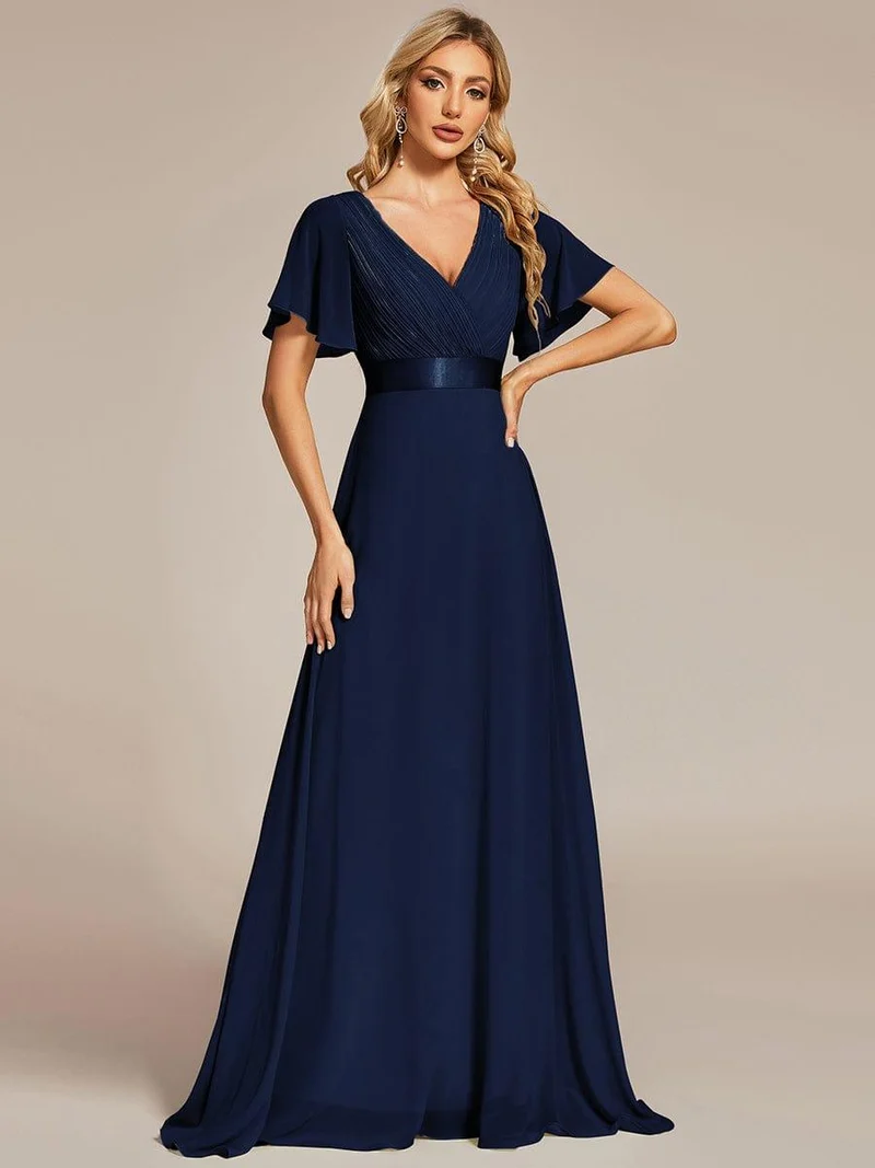 Meilleurs Choix de Robes de Demoiselle d'Honneur Bleu Marine