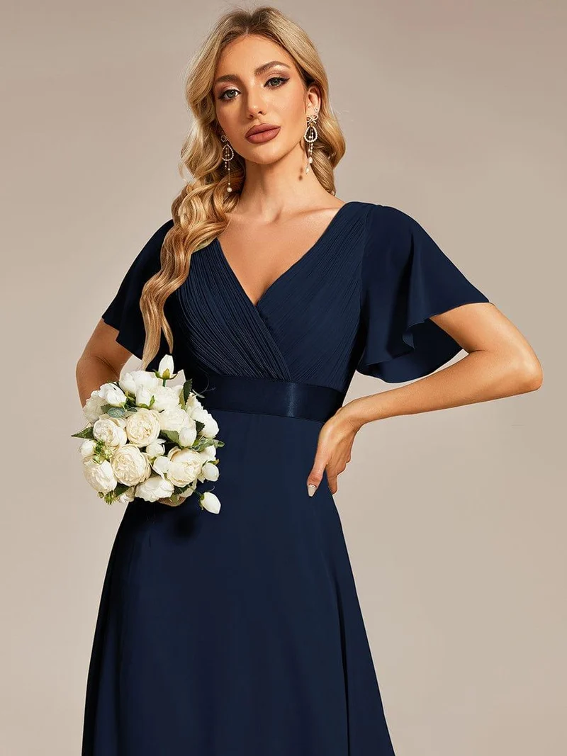 Meilleurs Choix de Robes de Demoiselle d'Honneur Bleu Marine