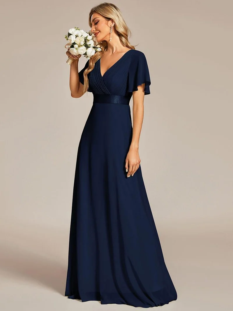Meilleurs Choix de Robes de Demoiselle d'Honneur Bleu Marine
