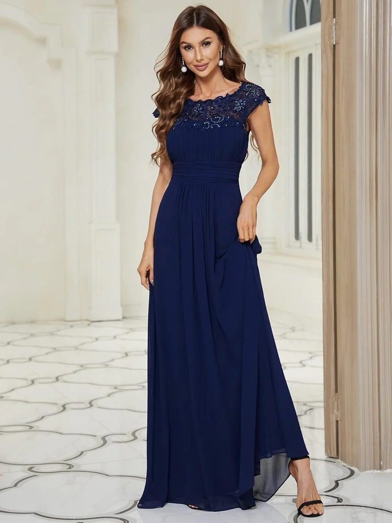 Meilleurs Choix de Robes de Demoiselle d'Honneur Bleu Marine