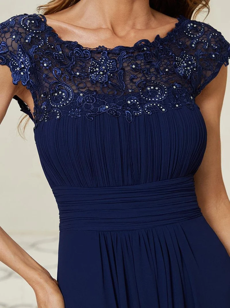 Meilleurs Choix de Robes de Demoiselle d'Honneur Bleu Marine