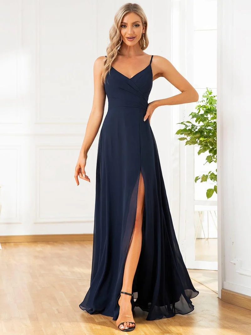 Meilleurs Choix de Robes de Demoiselle d'Honneur Bleu Marine