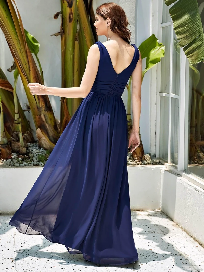 Meilleurs Choix de Robes de Demoiselle d'Honneur Bleu Marine