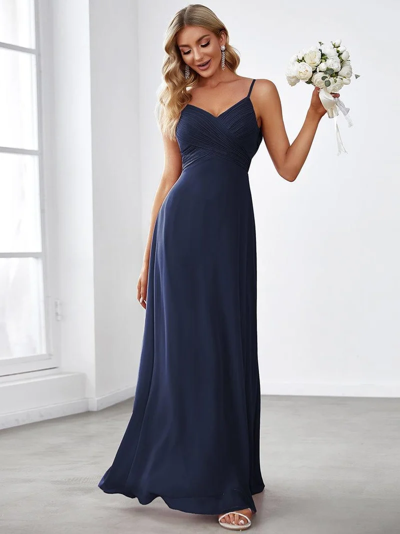 Meilleurs Choix de Robes de Demoiselle d'Honneur Bleu Marine
