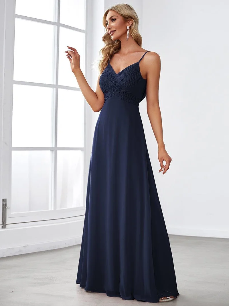 Meilleurs Choix de Robes de Demoiselle d'Honneur Bleu Marine