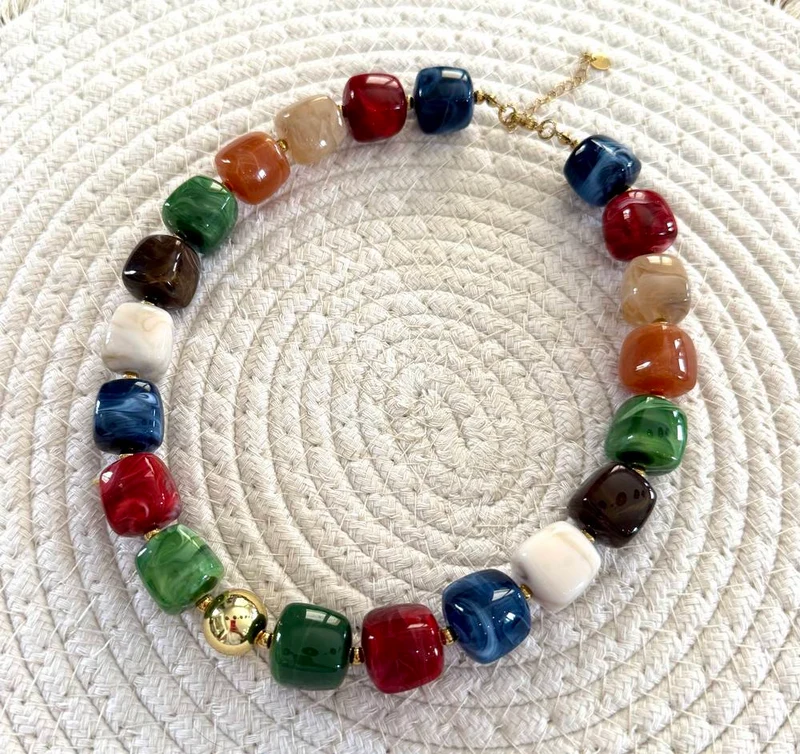 Collier Milan multicolore