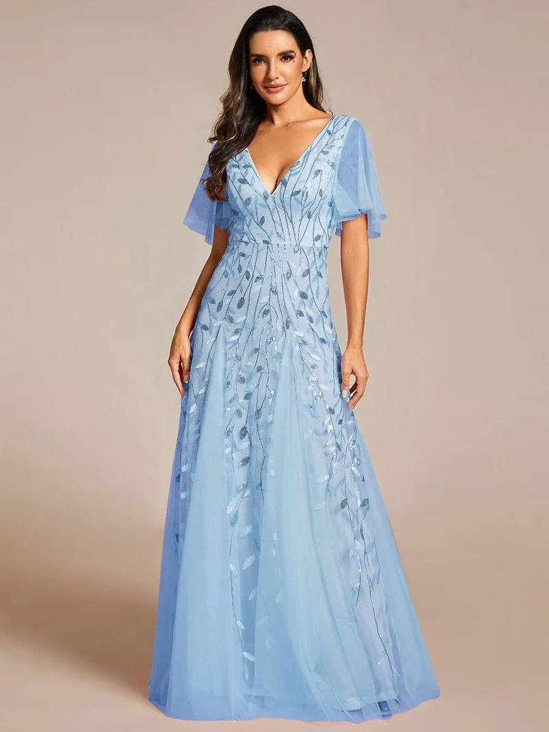 Meilleurs Choix de Robes de Demoiselle d'Honneur Bleues