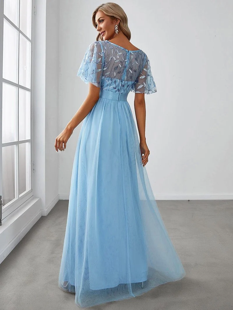 Meilleurs Choix de Robes de Demoiselle d'Honneur Bleues