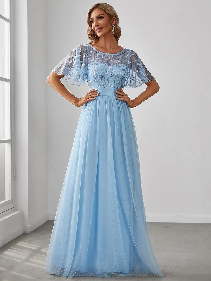 Meilleurs Choix de Robes de Demoiselle d'Honneur Bleues