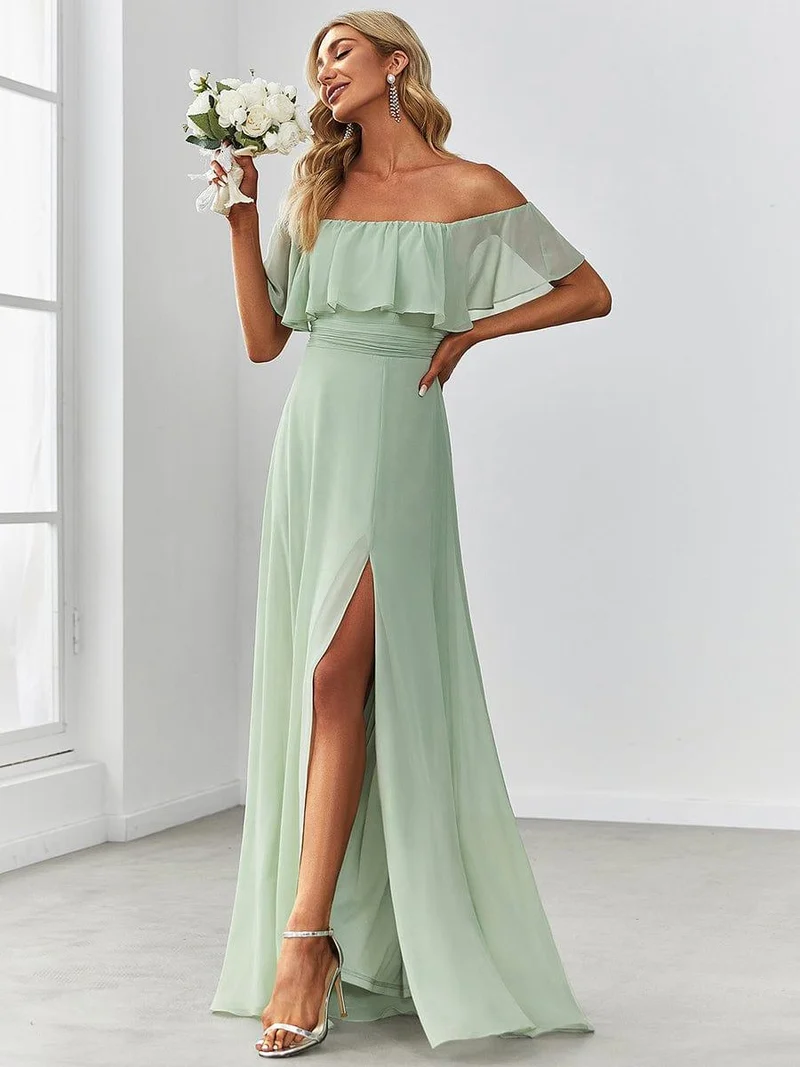 Meilleurs choix de robes de demoiselle d'honneur vert sauge