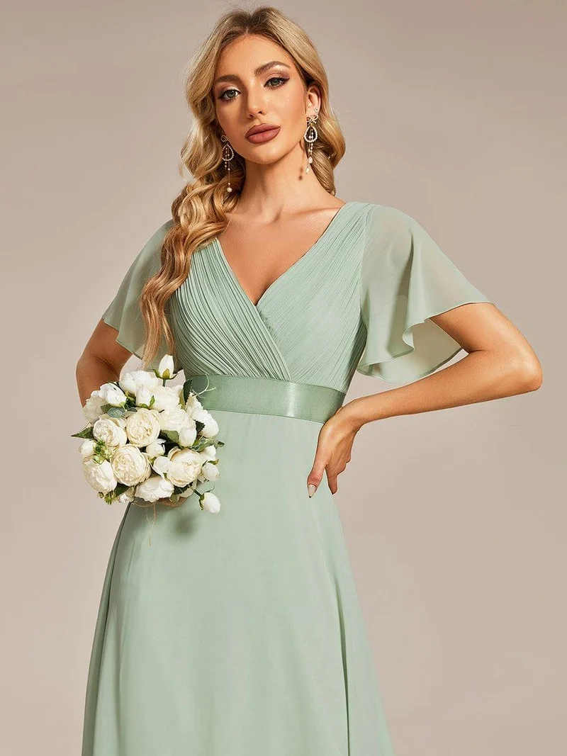 Meilleurs choix de robes de demoiselle d'honneur vert sauge