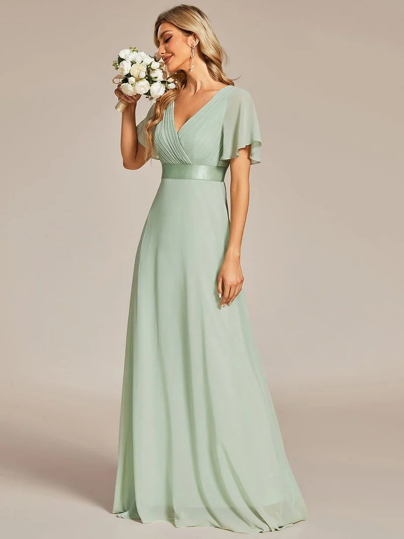Meilleurs choix de robes de demoiselle d'honneur vert sauge