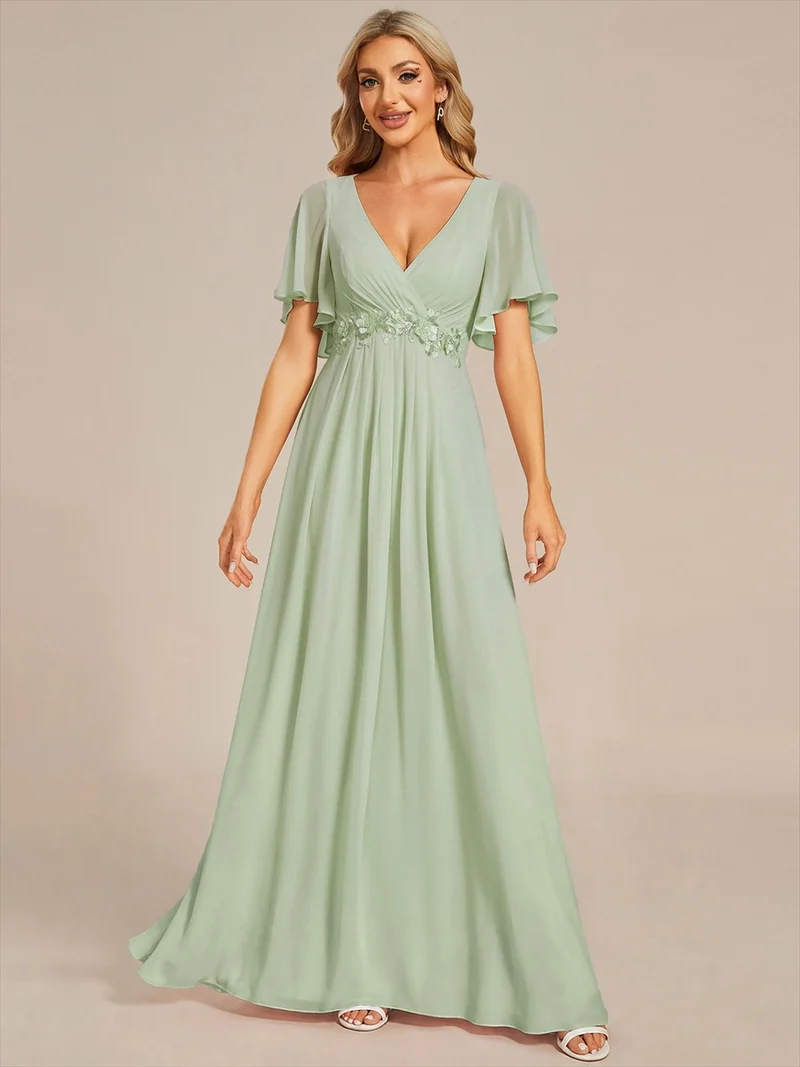 Meilleurs choix de robes de demoiselle d'honneur vert sauge
