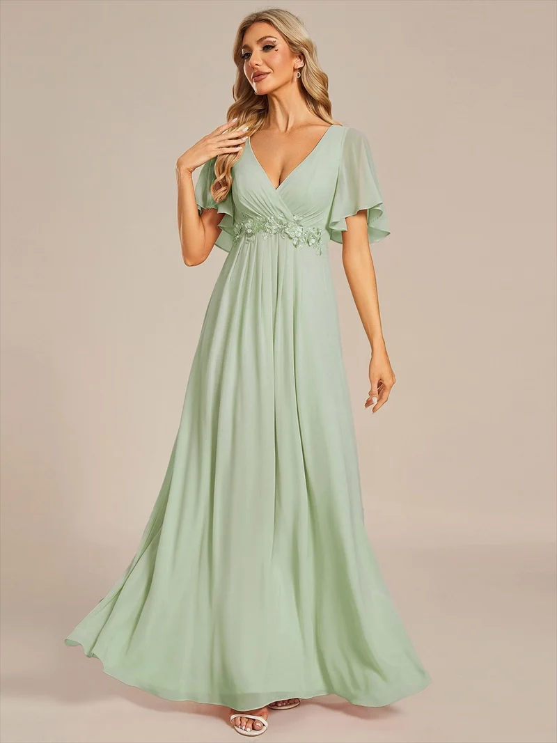 Meilleurs choix de robes de demoiselle d'honneur vert sauge