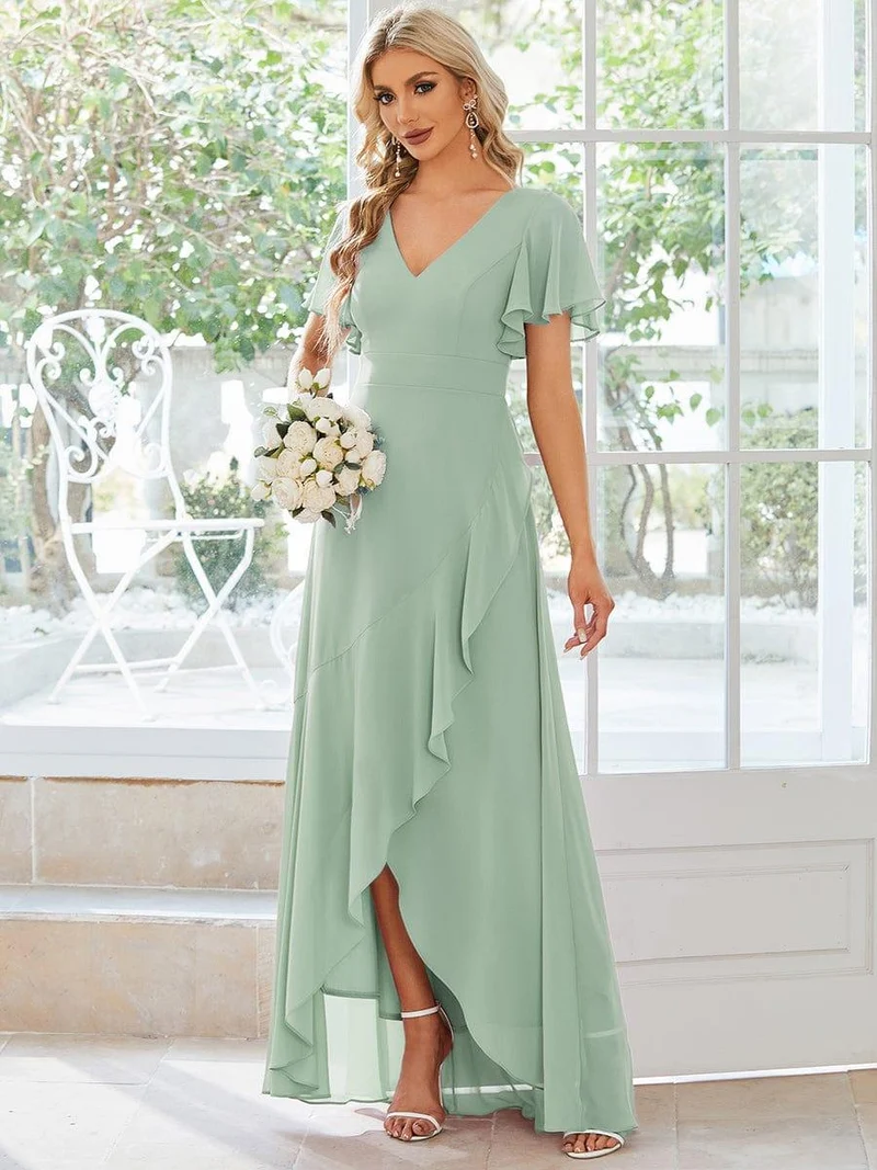 Meilleurs choix de robes de demoiselle d'honneur vert sauge
