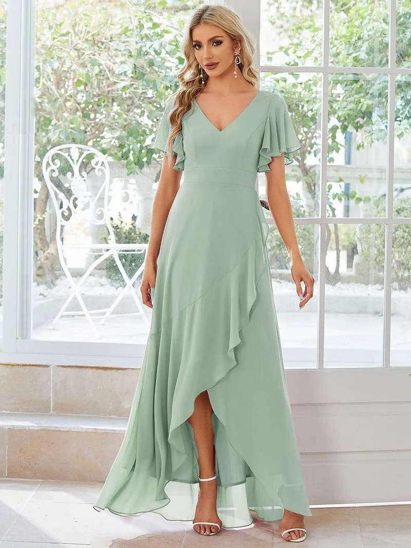 Meilleurs choix de robes de demoiselle d'honneur vert sauge