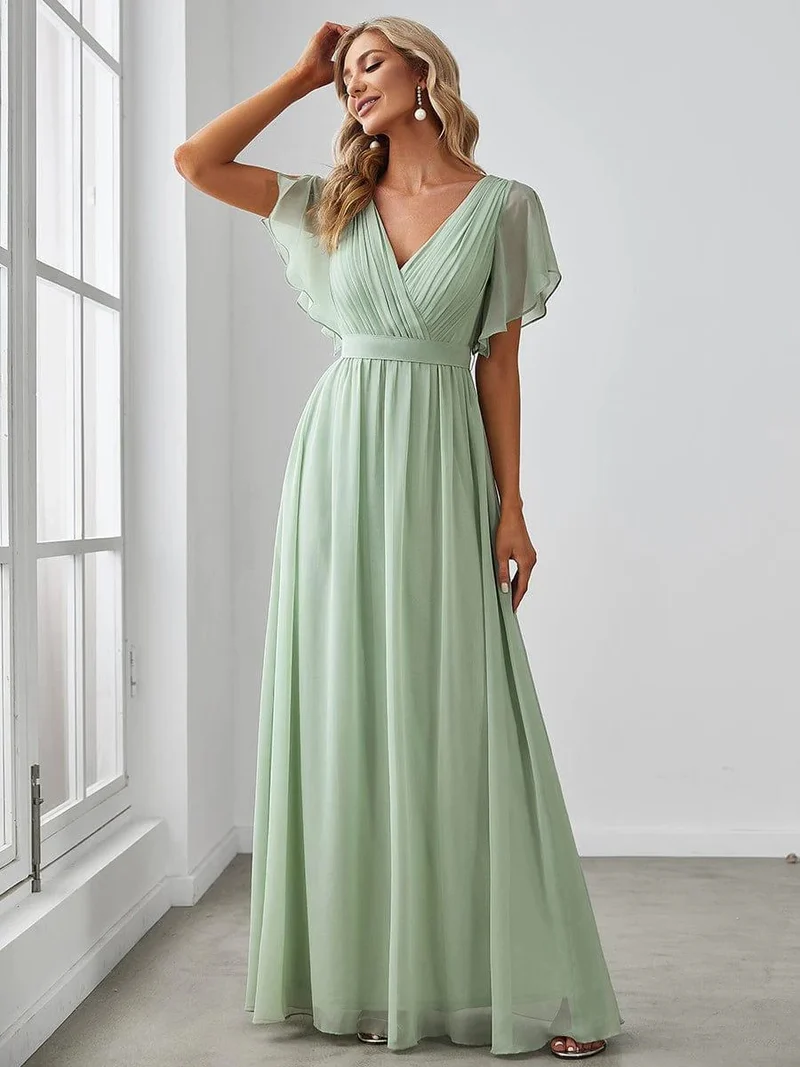 Meilleurs choix de robes de demoiselle d'honneur vert sauge