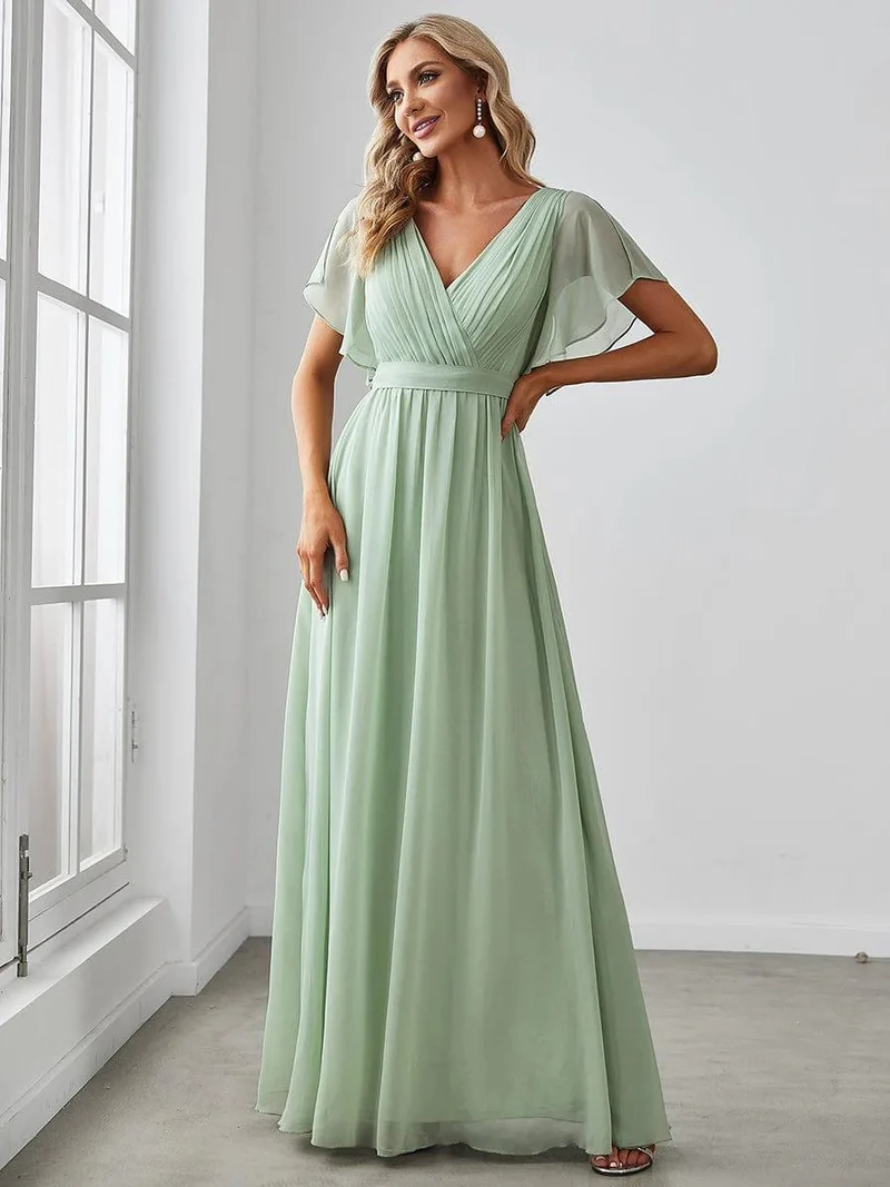 Meilleurs choix de robes de demoiselle d'honneur vert sauge
