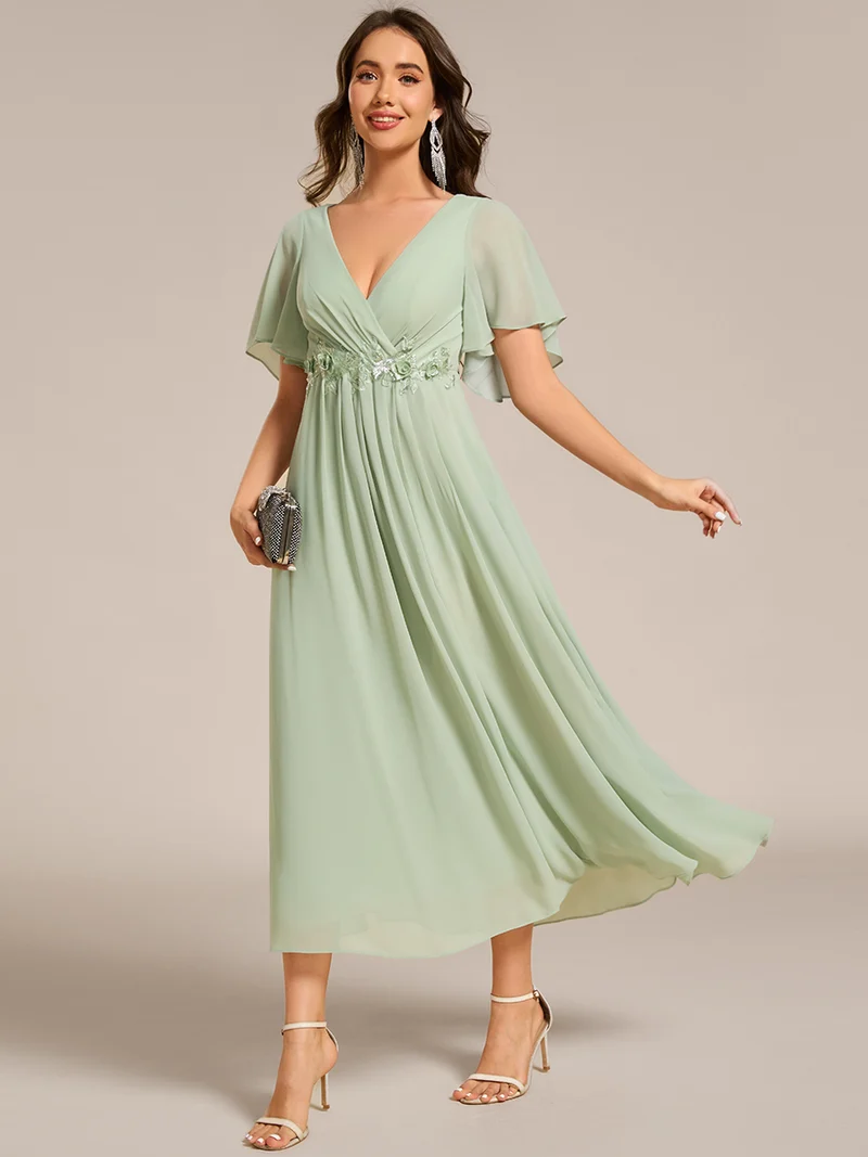 Meilleurs choix de robes de demoiselle d'honneur vert sauge