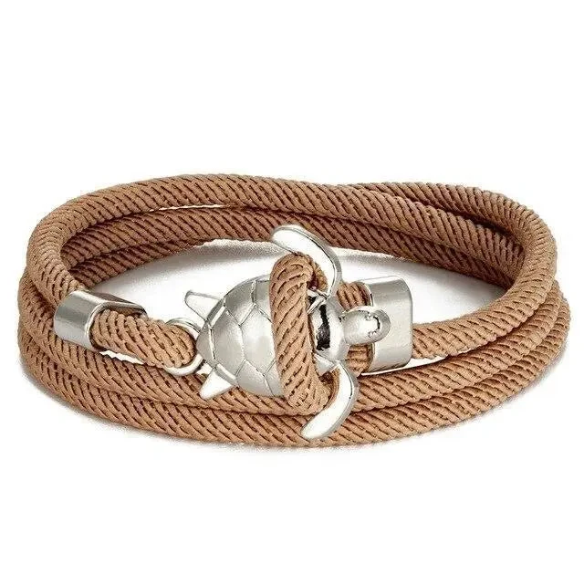 Bracelet en Tortue de Mer Fait Main