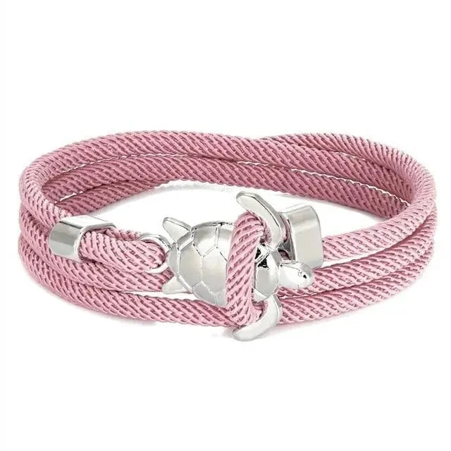 Bracelet en Tortue de Mer Fait Main
