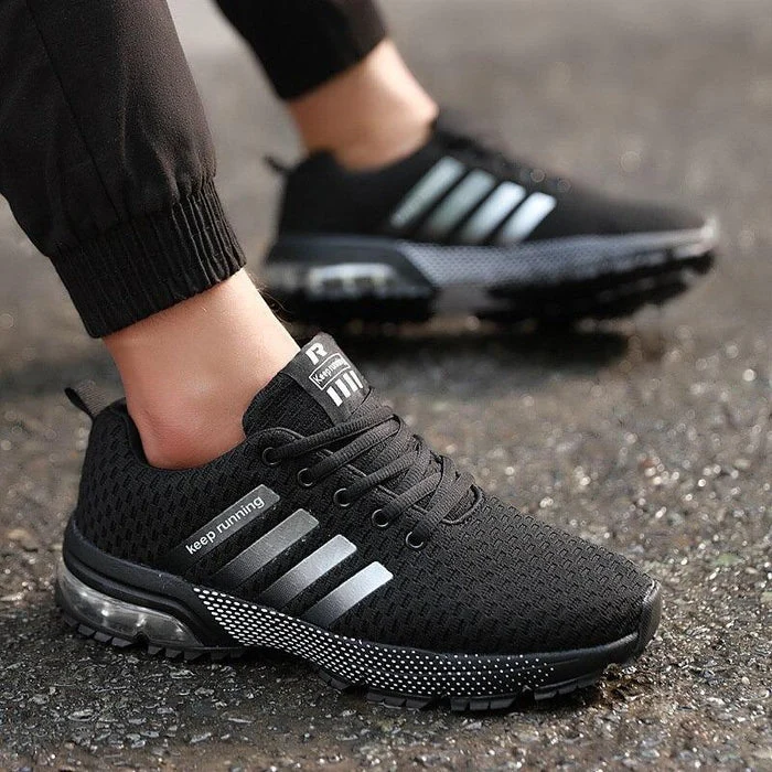 Sneakers homme à lacets avec semelle intérieure souple