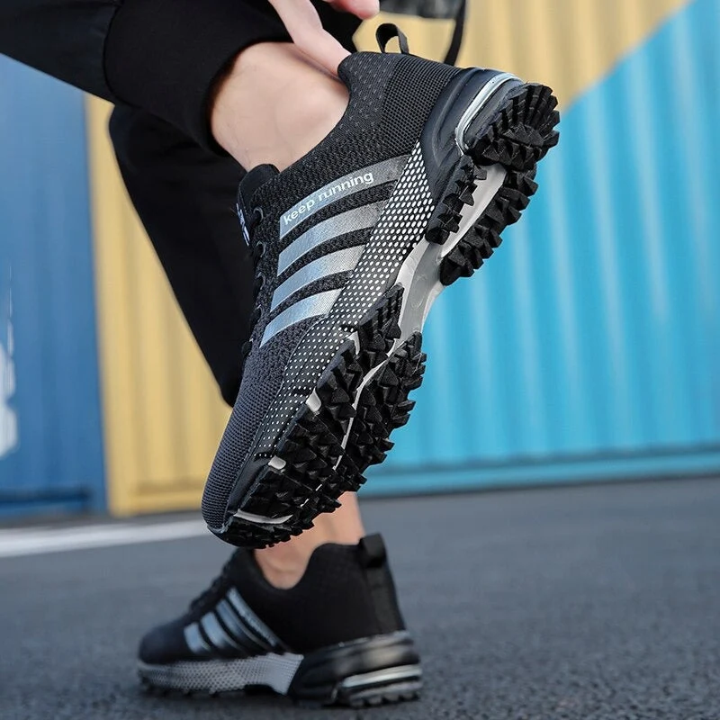 Sneakers homme à lacets avec semelle intérieure souple