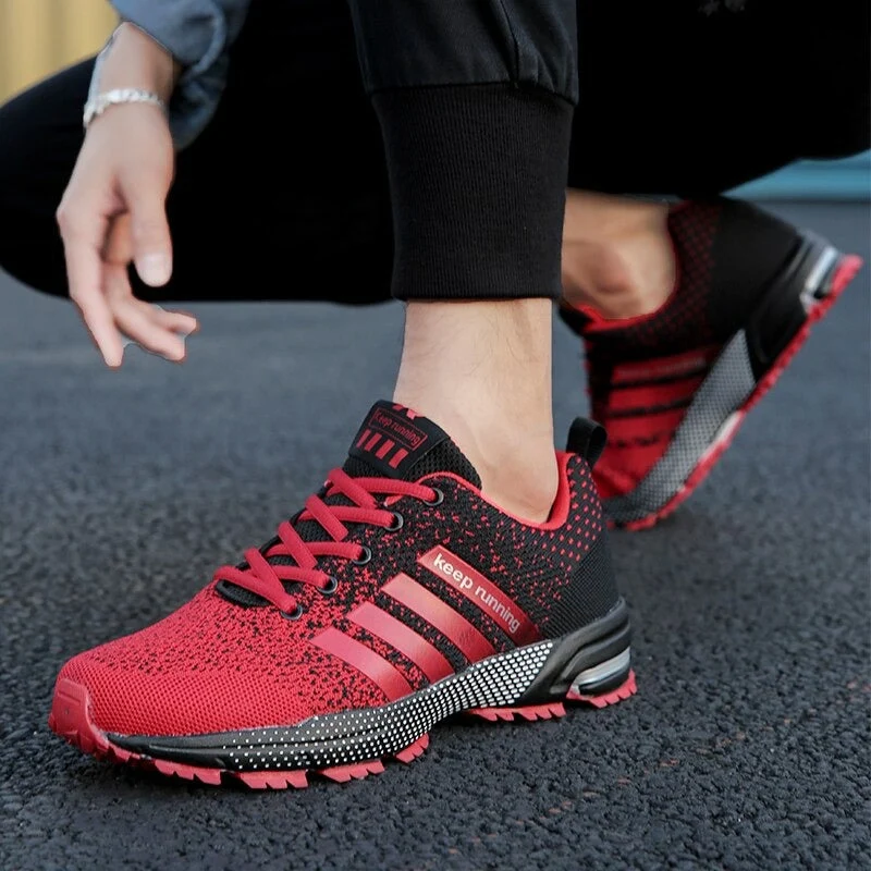 Sneakers homme à lacets avec semelle intérieure souple