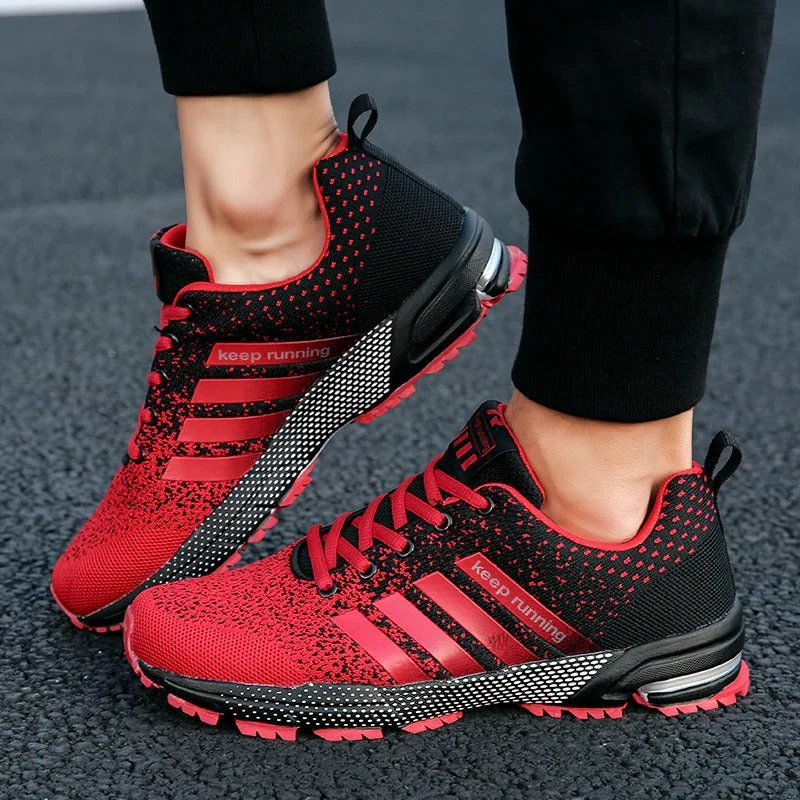 Sneakers homme à lacets avec semelle intérieure souple