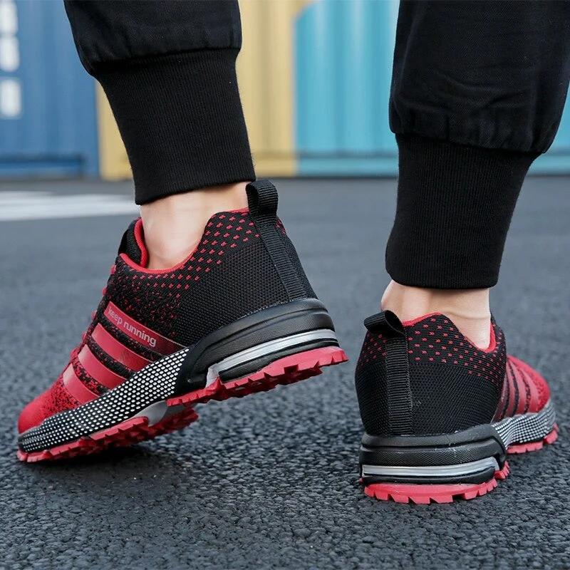 Sneakers homme à lacets avec semelle intérieure souple