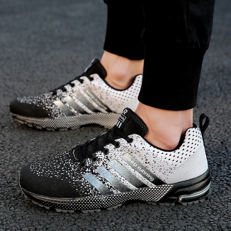 Sneakers homme à lacets avec semelle intérieure souple