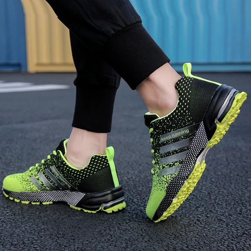 Sneakers homme à lacets avec semelle intérieure souple