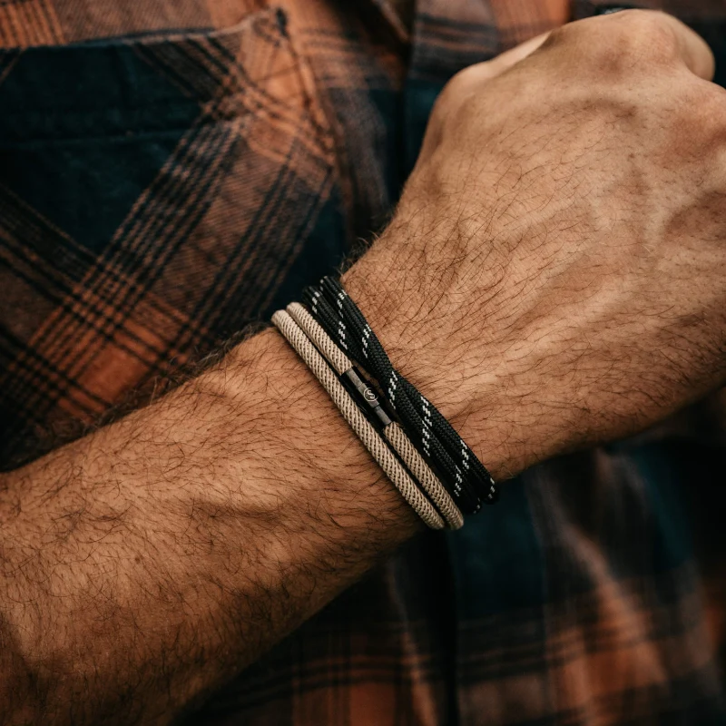 Bracelet homme en Design ajustable