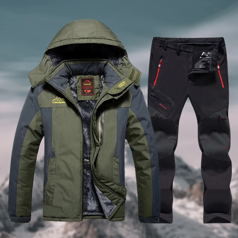 Ensemble veste et pantalon homme pour extérieur